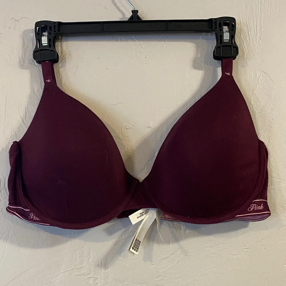 Victoria secret 38DD T-shirt bras lightly lined changeable back straps - Picture 7 of 8